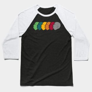 Hitchcock Color Baseball T-Shirt